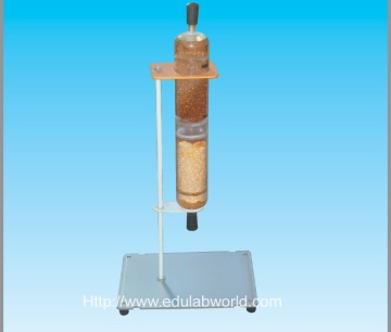 Ion exchange experiment device