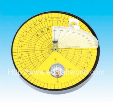 Measuring of sun height