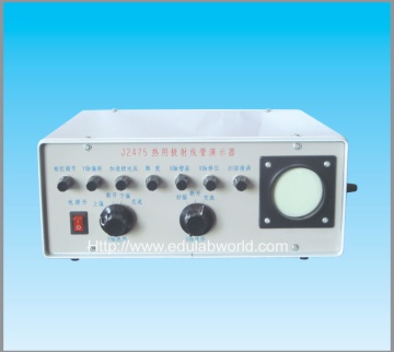 Hot cathode ray tube demonstrator