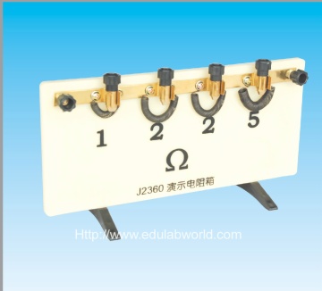 Demonstrating resistance box