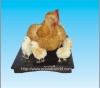Hen with chickens